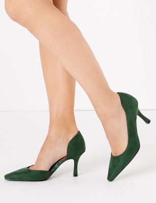 marks and spencer green shoes get 4c348 