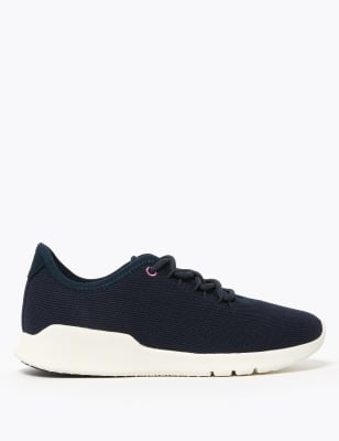 

Womens GOODMOVE Lace Up Trainers - Navy Mix, Navy Mix