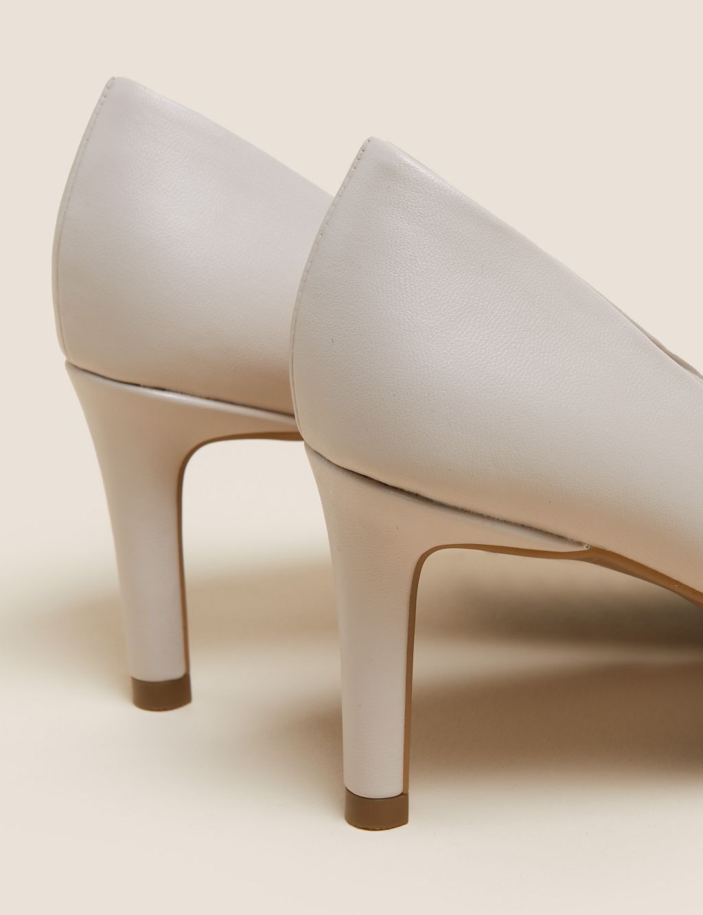Stiletto Heel Pointed Court Shoes image 3