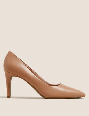 Stiletto Heel Pointed Court Shoes