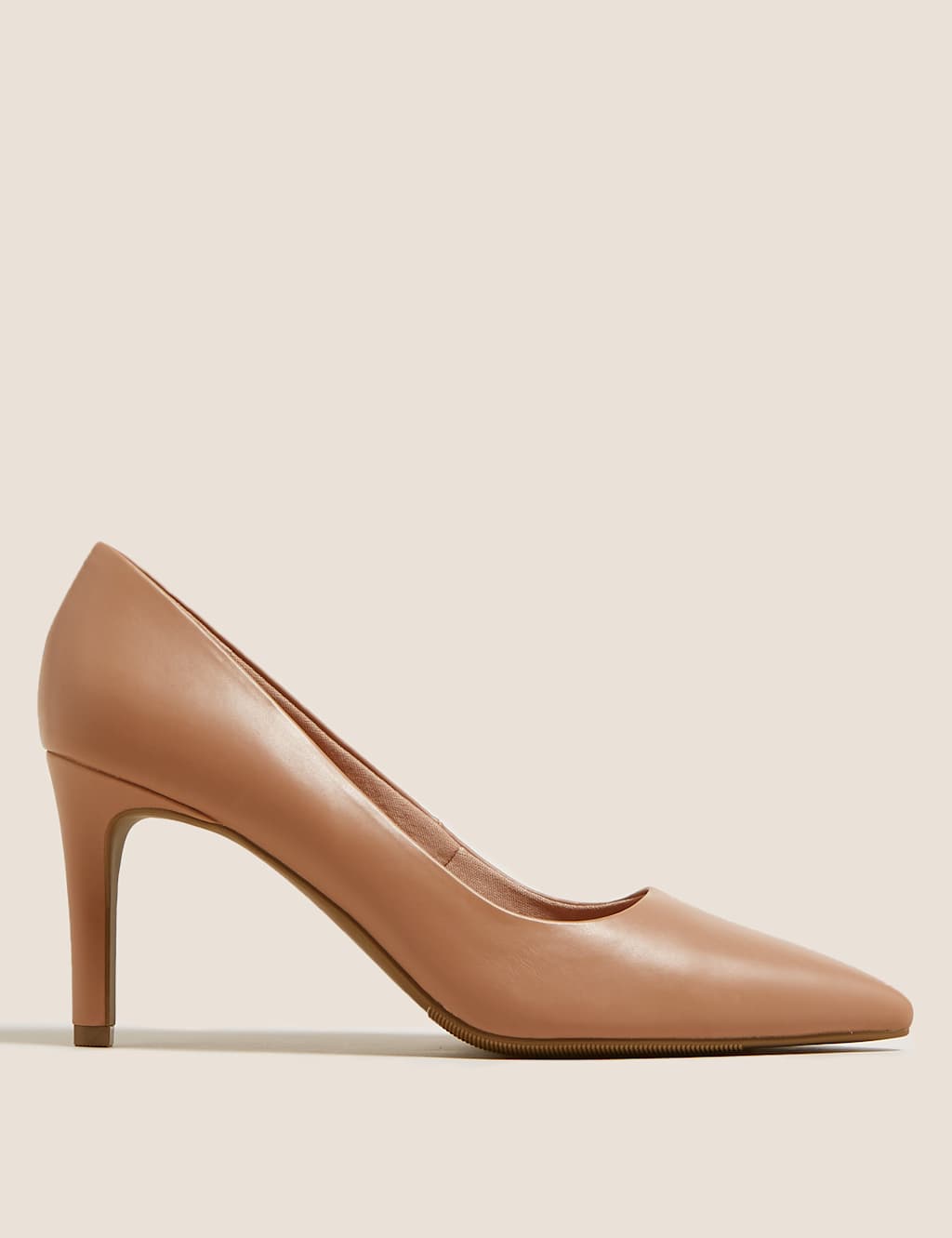 Stiletto Heel Pointed Court Shoes image 6