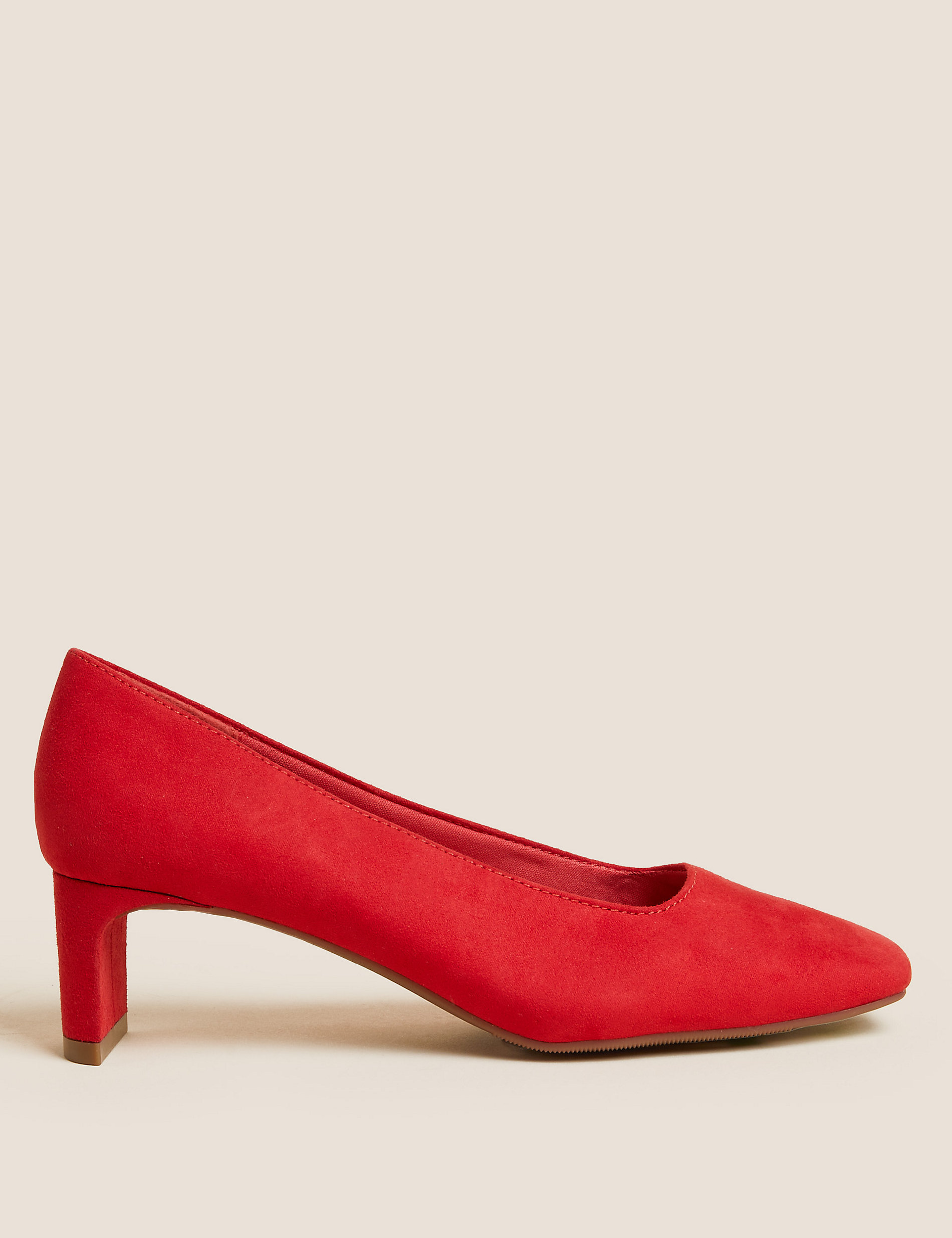Statement Square Toe Court Shoes