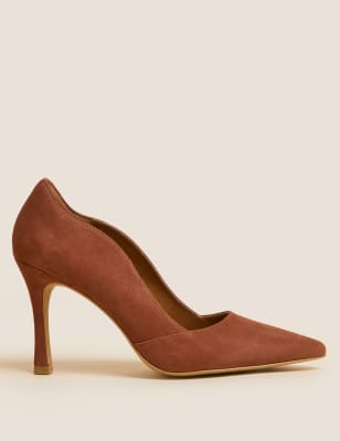 leather court shoes