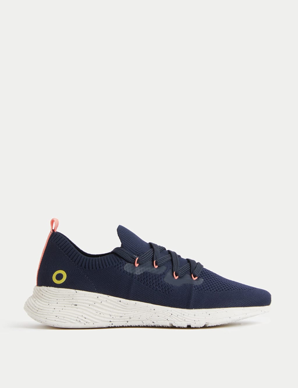 Knitted Lace Up Trainers image 1