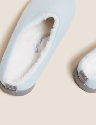 

M&S Collection Zapatillas de fieltro con Secret SupportWomens - Blue Mix, Blue Mix