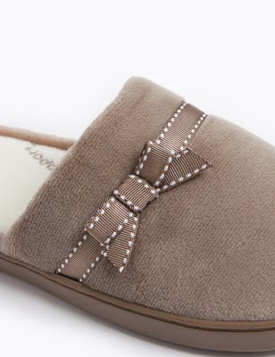 m&s slippers mules