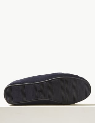 Marks and best sale spencer suede slippers