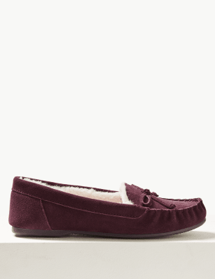 marks and spencer moccasin slippers