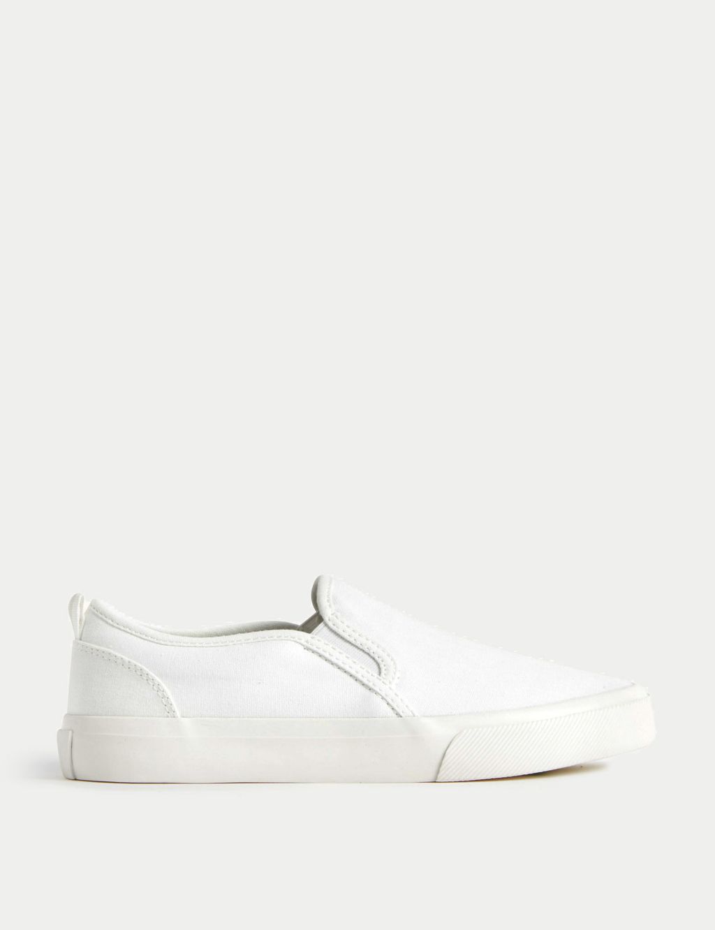 Canvas Slip On Trainers image 1