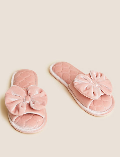 Pure Poly Quilted Bedroom Slippers