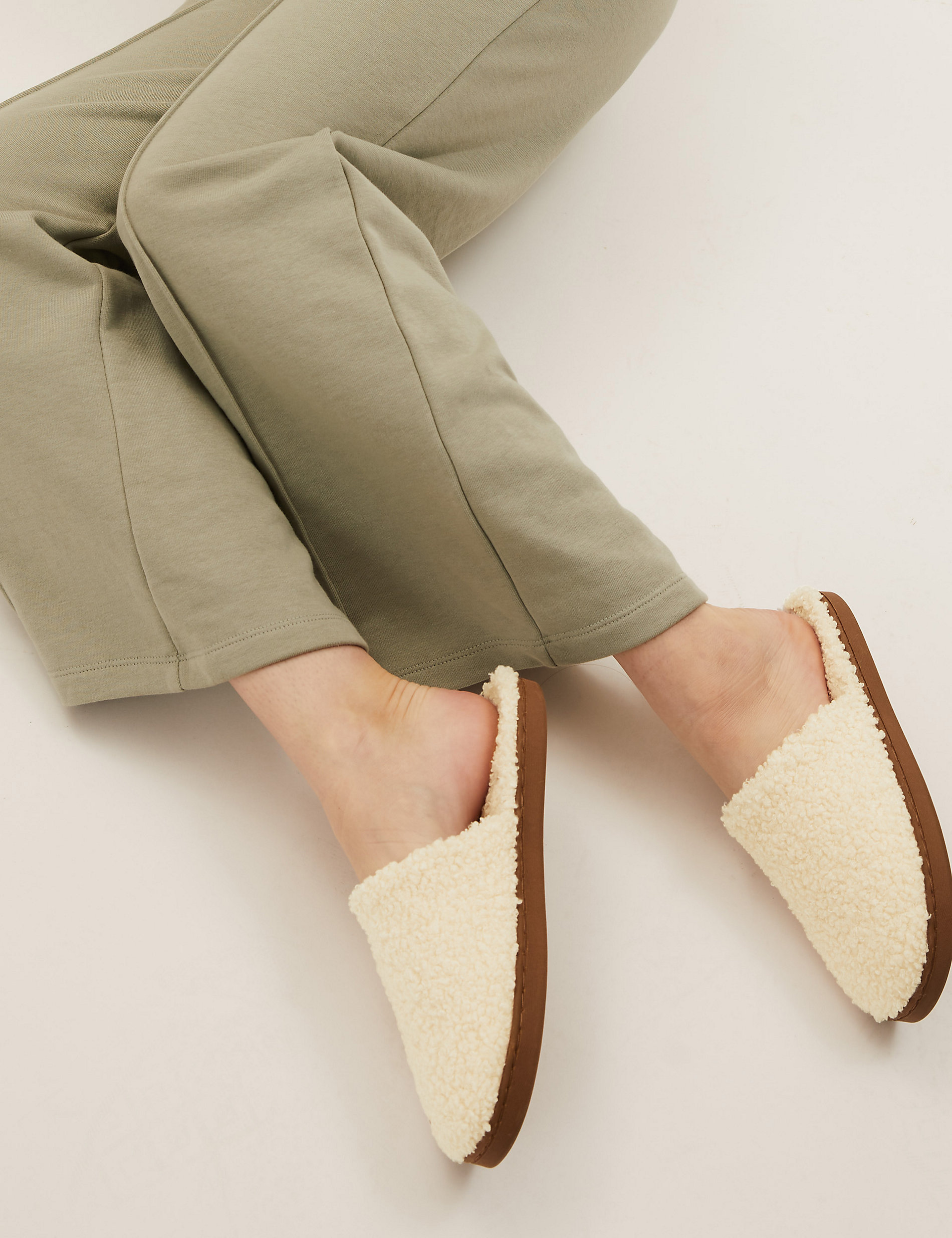 Mule Slippers with Secret Support