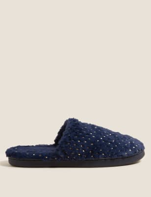 M&s ladies discount slippers secret support