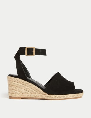 Wide Fit Wedge Espadrilles