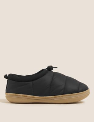 

Womens M&S Collection Gesteppte Slipper-Stiefel aus Nylon - Black, Black