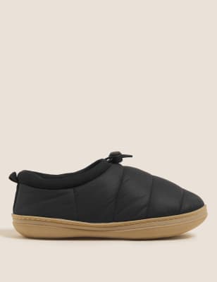 

M&S Collection Zapatillas tipo bota acolchadas de nylonWomens - Black, Black