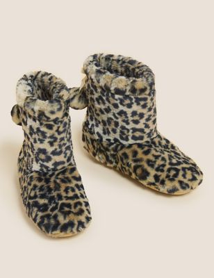 m&s ladies slipper boots