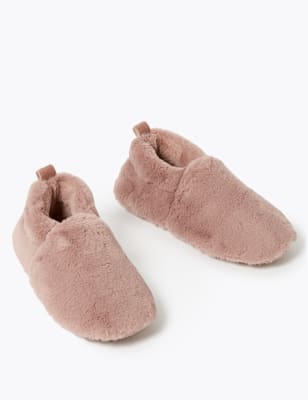 marks and spencer wide fit slippers