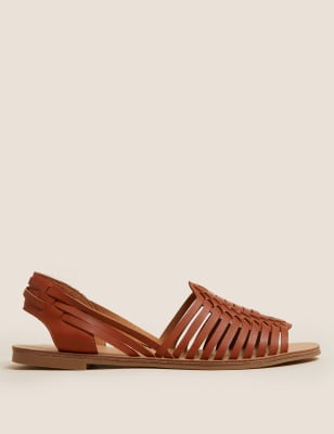 Woven Flat Sandals