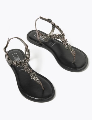 marks and spencer white sandals