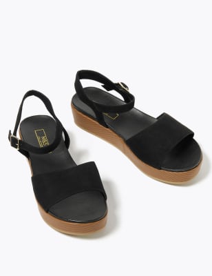 Ankle Strap Flatform Open Toe Sandals