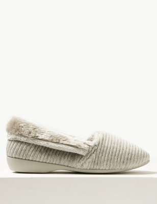 m&s ladies slipper boots