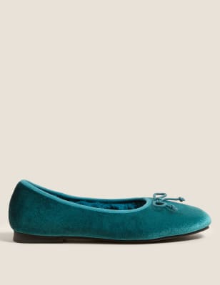 Turquoise hot sale ballet slippers