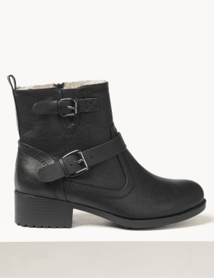 Biker on sale boots m&s