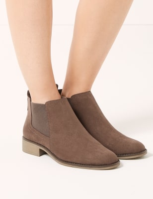 Bottines Chelsea larges
