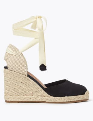 ankle tie espadrilles