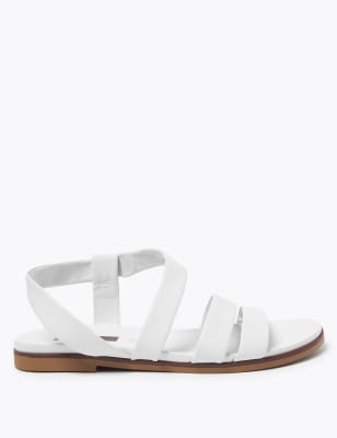 marks and spencer white sandals