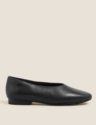 High cut 2024 ballet pumps