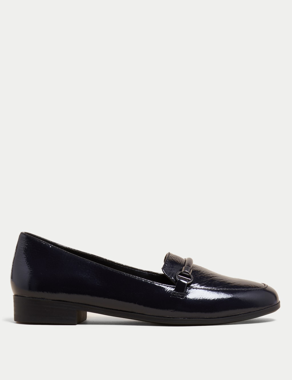 Leather Flat Loafers image 1