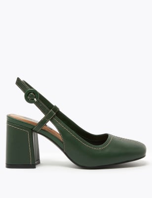 marks and spencer green shoes