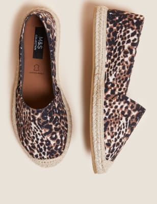 

Womens M&S Collection Flache Espadrilles - Brown Mix, Brown Mix