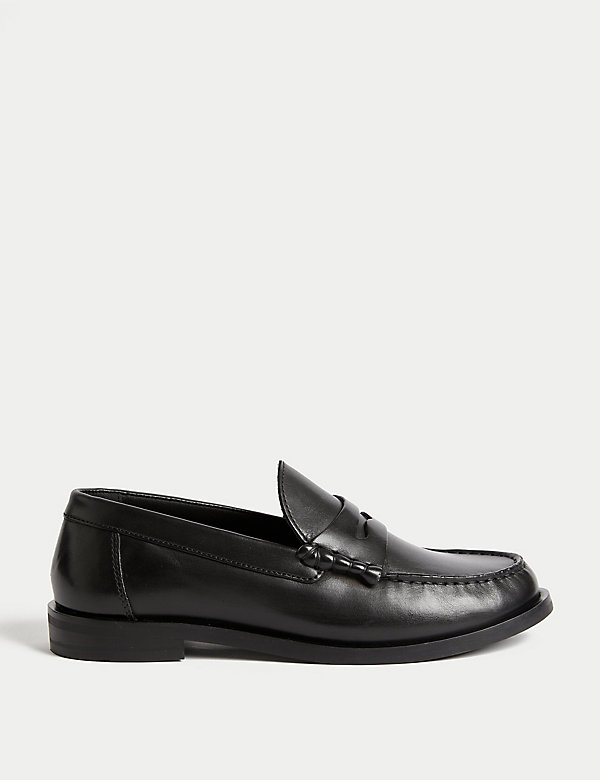 Leather Loafers - CZ