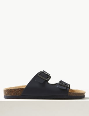 Birkenstock discount leather footbed