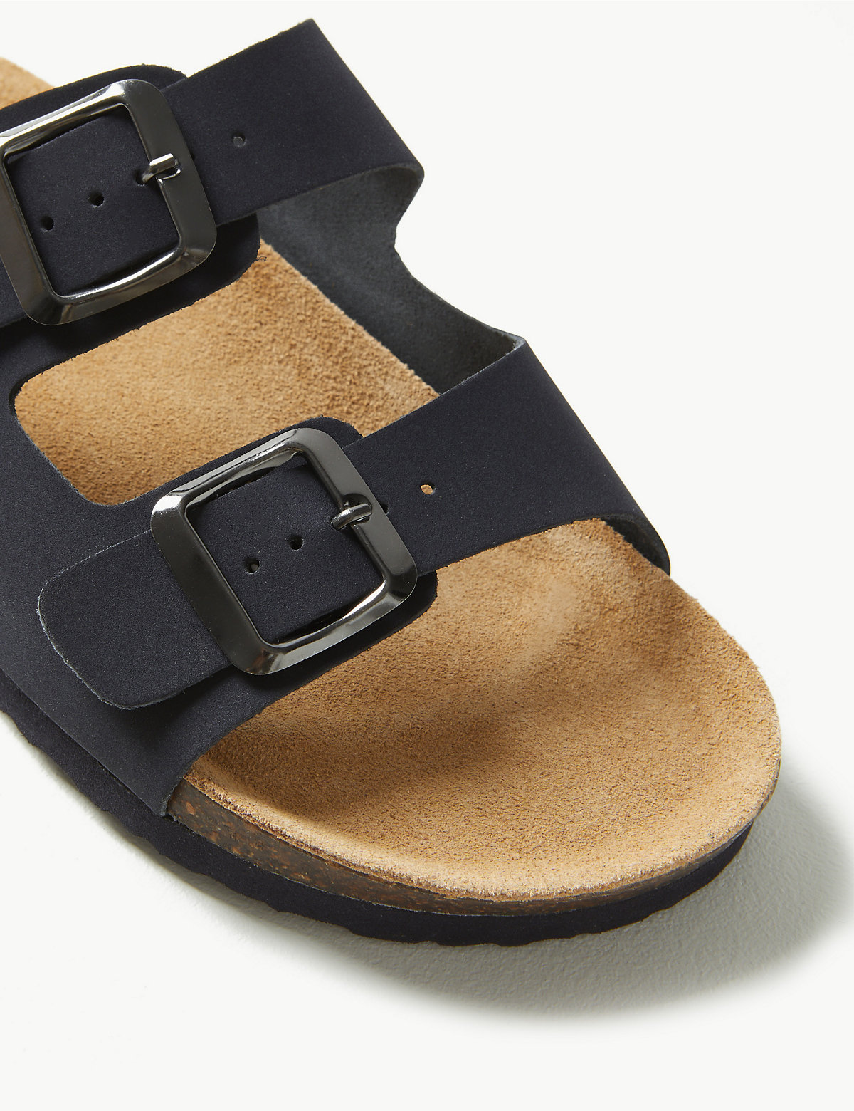 Leather Footbed Sandals