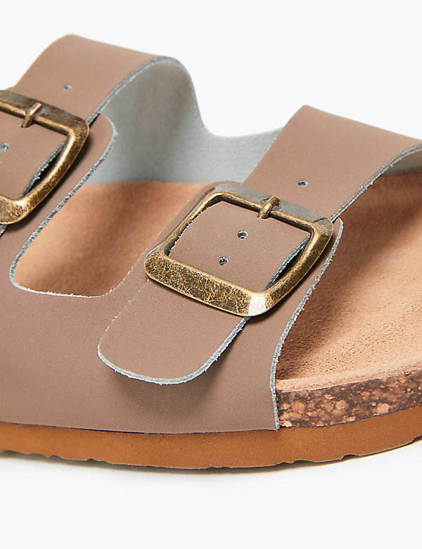 Leather Footbed Sandals - AU