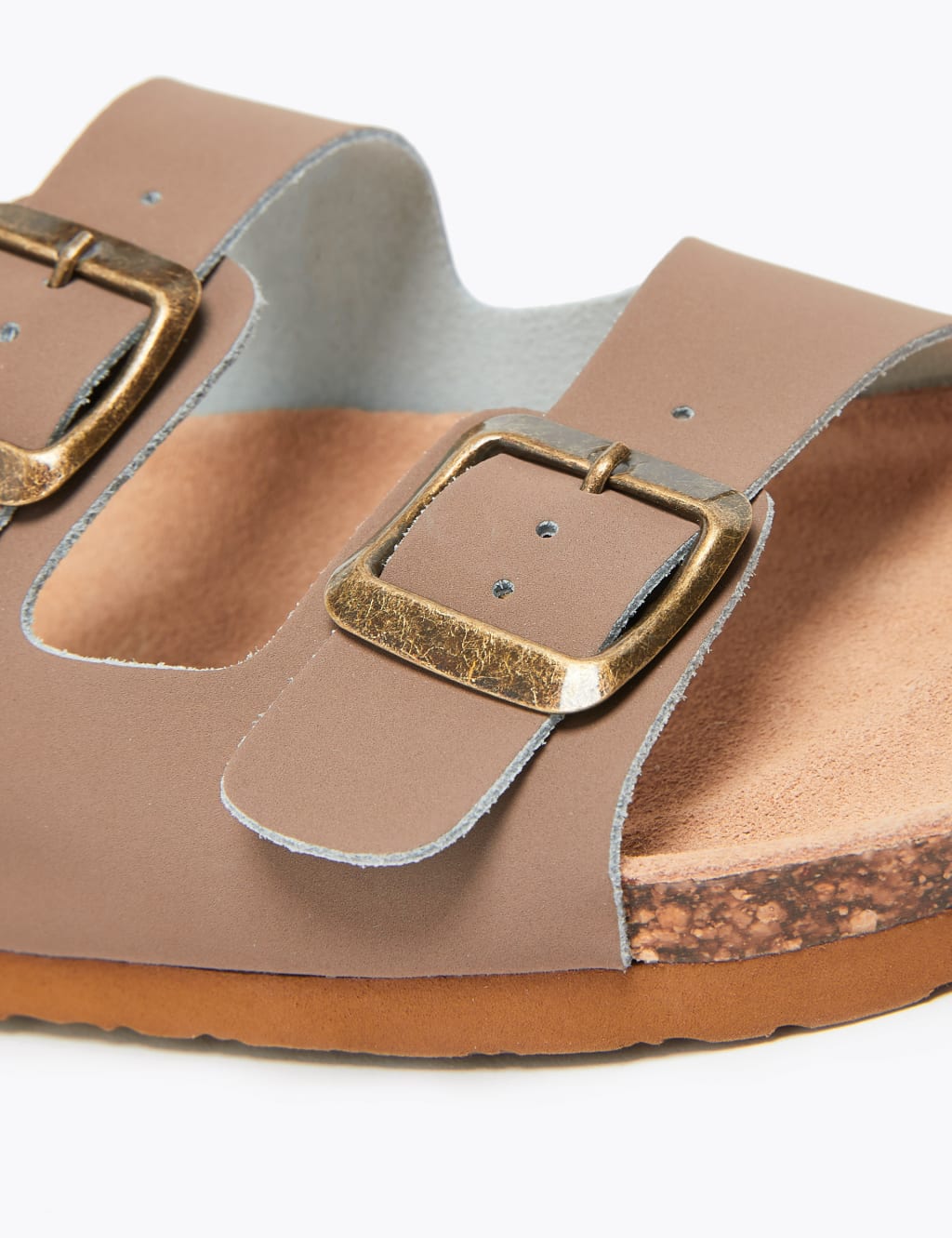 Leather Footbed Sandals image 4