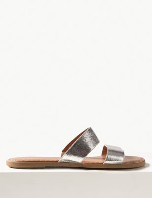 Two Strap Mule Sandals | M&S Collection | M&S