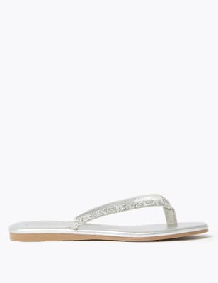 m&s ladies flip flops