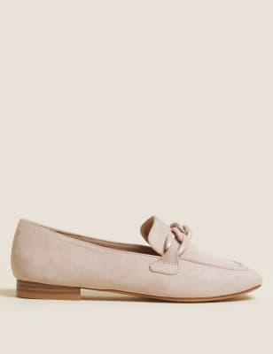 Suède loafers online dames