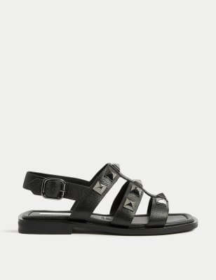 Strappy discount studded sandals