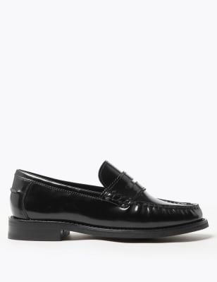 M&s 2024 black loafers