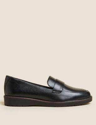 m&s ladies leather shoes