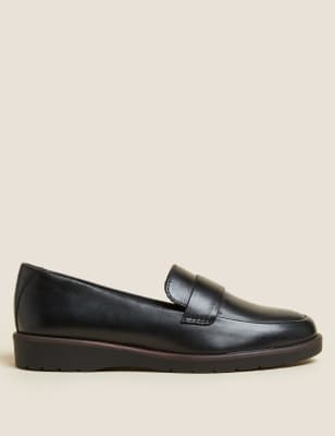 m&s ladies black shoes