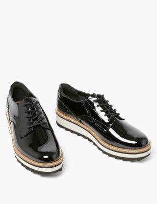 chunky lace up brogues