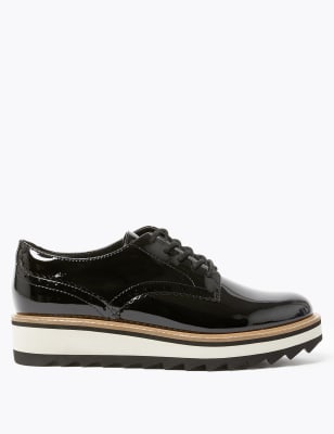 chunky lace up brogues