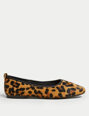 Animal print hot sale flats shoes