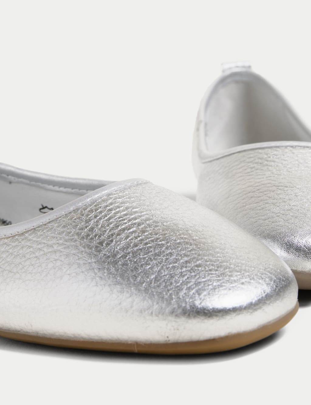 Leather Ballet Pumps image 3
